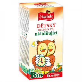 Apotheke Dětský čaj BIO Uklidňující 20x1,5g